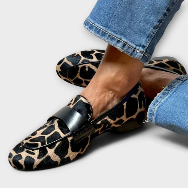 Noelia - Zapatos con estampado de leopardo