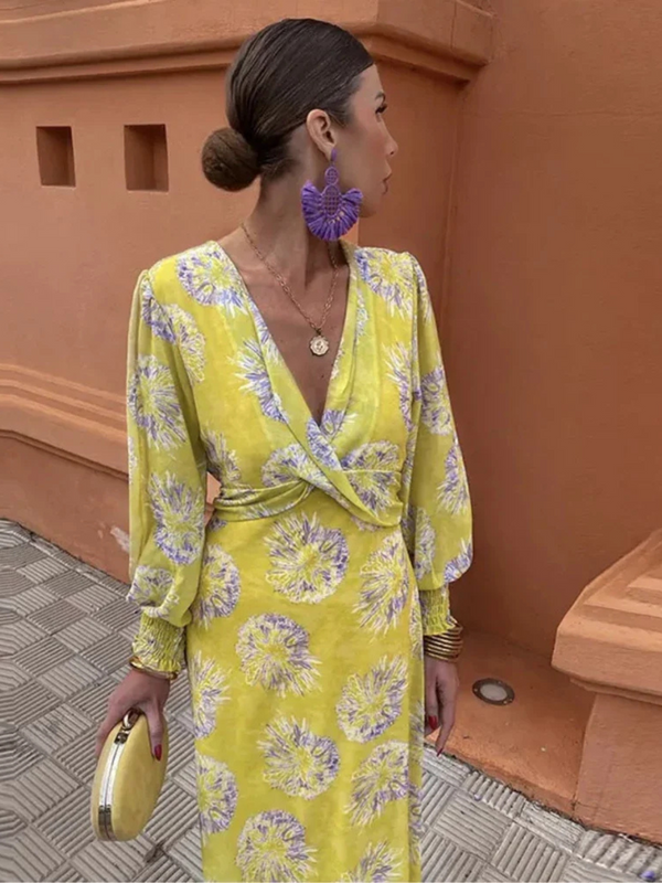 Marisella | Vestido de Verano Floreado