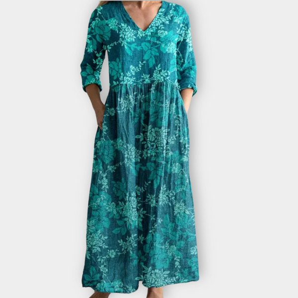 Milagros | Vestido boho largo y fluido