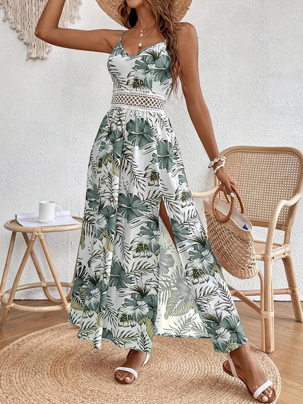 Beatriz | Vestido de tirantes con estampado floral