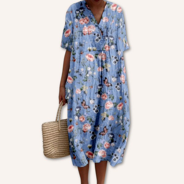 Dafne｜Vestido estampado