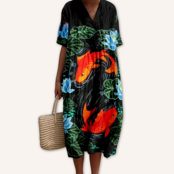 Mara｜Vestido estampado