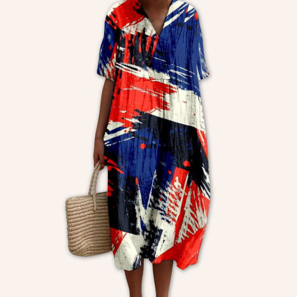 Samira｜Vestido estampado