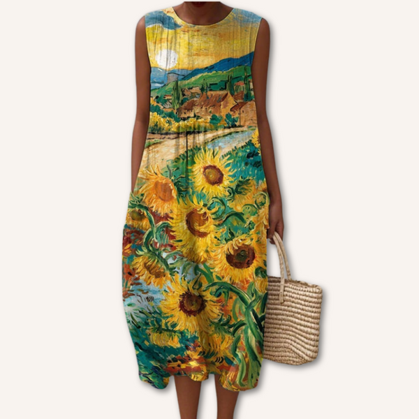 Dafne | Vestido estampado
