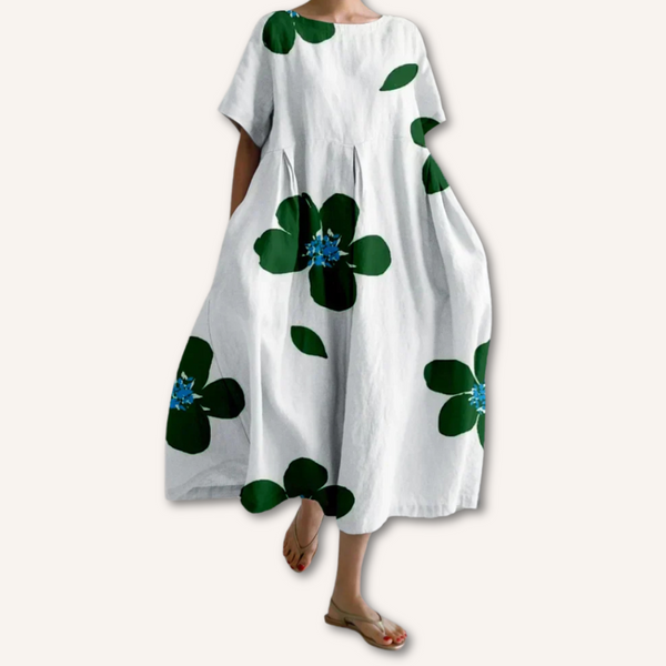 Lara | Vestido con estampado floral