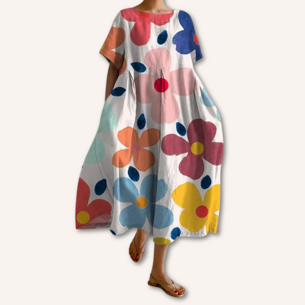 Nuria™ | Vestido con estampado floral