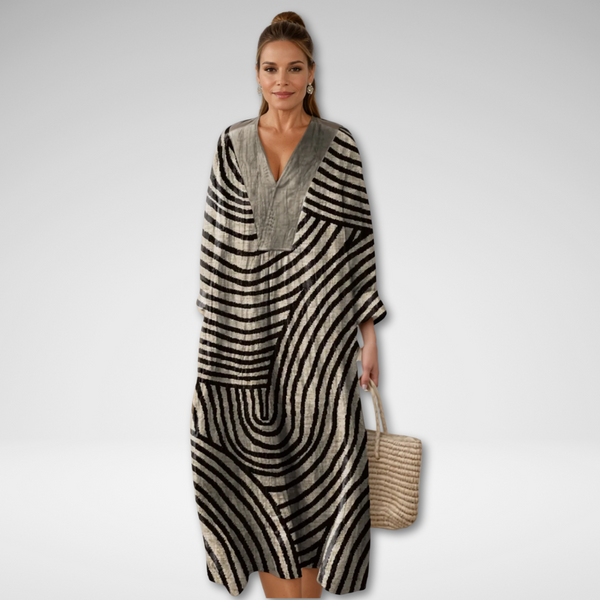Celeste | Vestido estampado