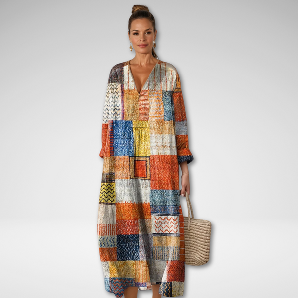 Nayla｜Vestido estampado