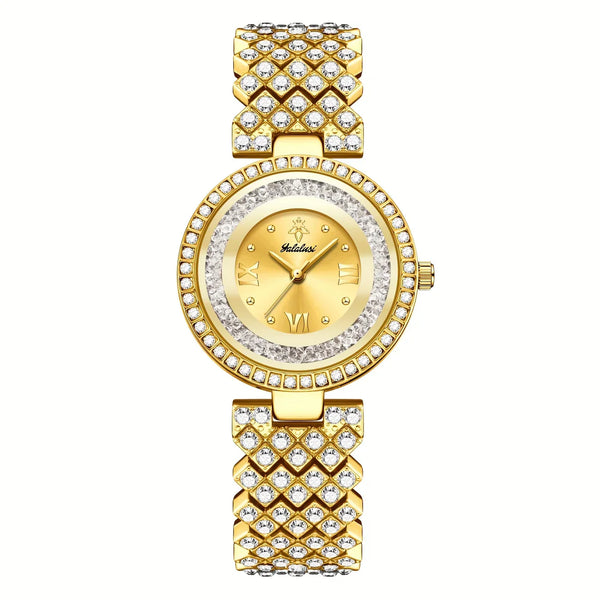 Gracia | Reloj elegante con detalles brillantes