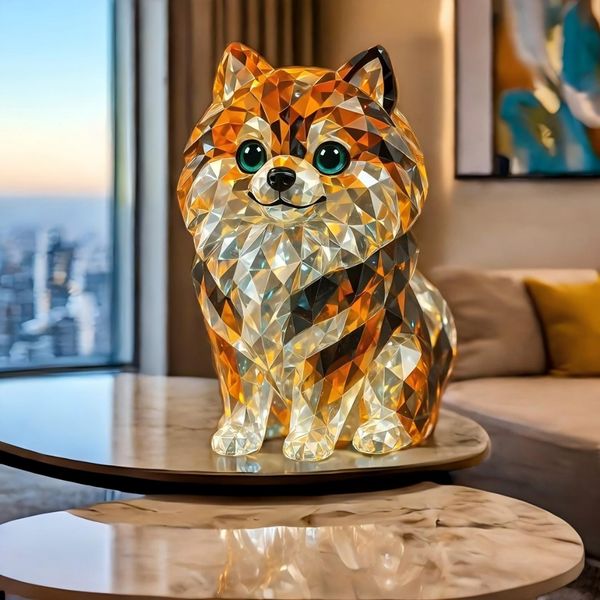 Lámpara de Cristal Cortado Pomerania