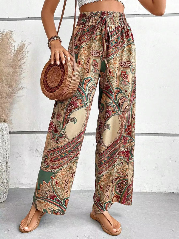 Analyn | Pantalón bohemio de corte amplio