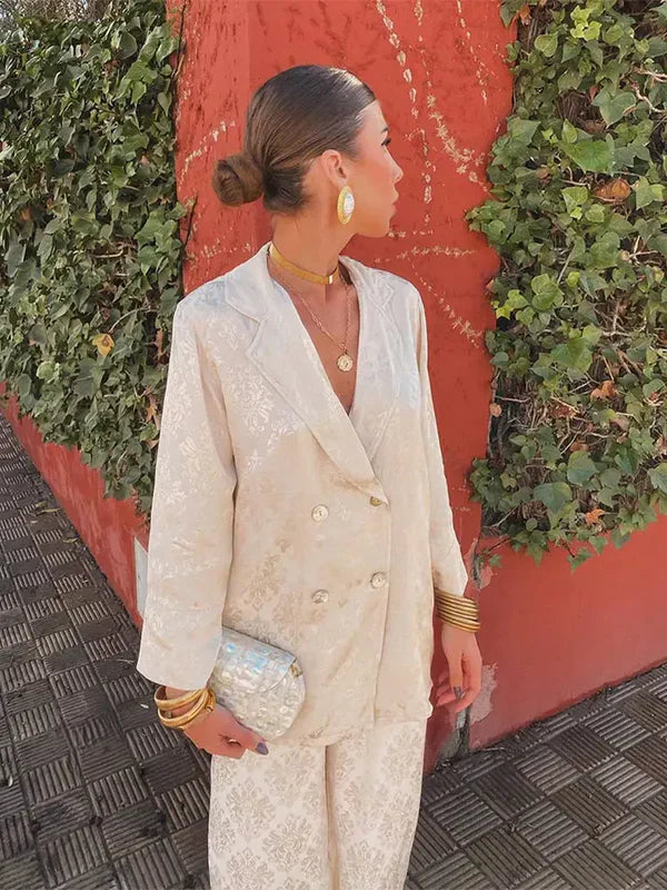 Eloise | Blazer en Jacquard Elegante