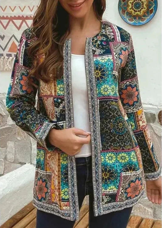 Mailyn | Chaqueta de patchwork bohemio