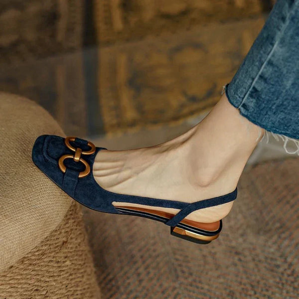 Glenda | Sandalias con tacón recortado