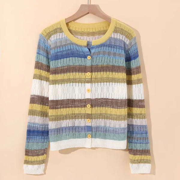 Myrna | Chaqueta de rayas inspirada en lo vintage