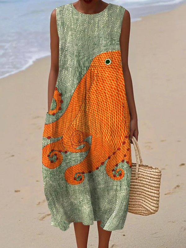Lúa | Vestido estampado