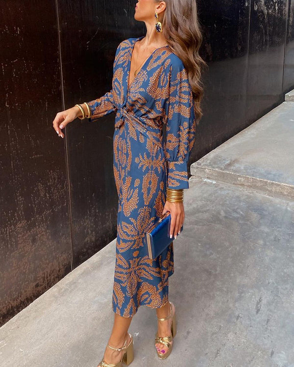 Leya | Vestido estampado elegante