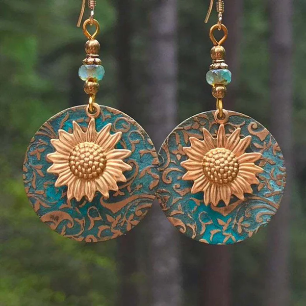 Pendientes Vintage Oude Zonnebloem